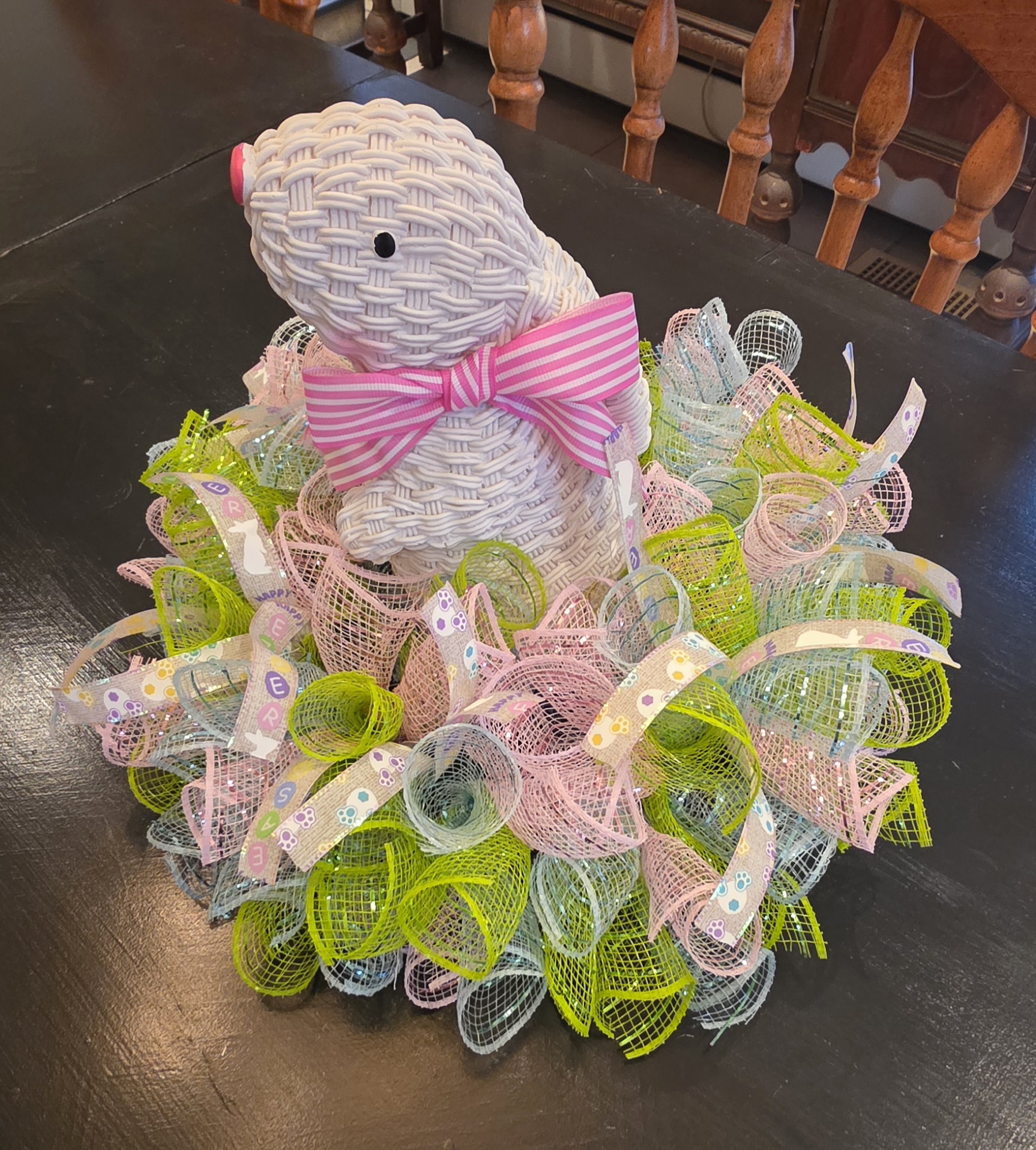 Easter Rabbit Centerpiece