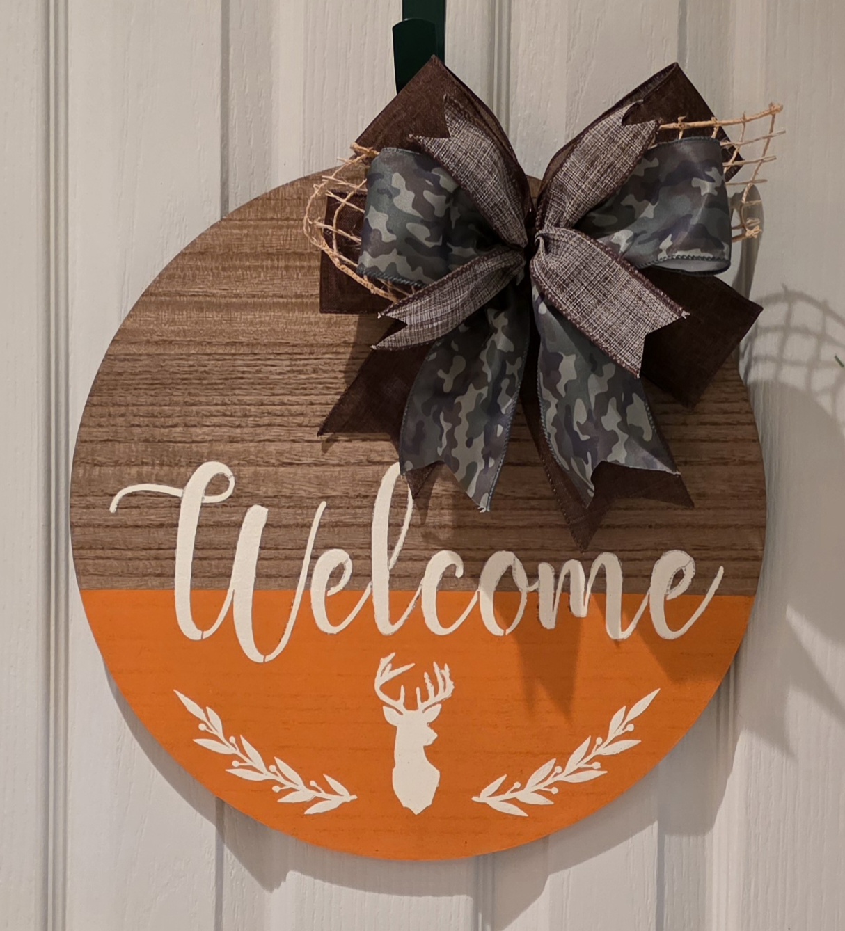 Welcome Wooden Sign