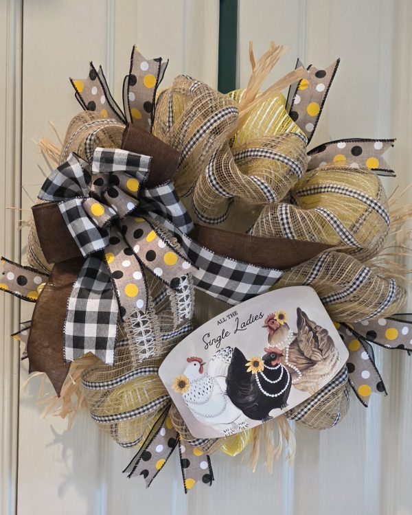 Hey Single Ladies Wreath