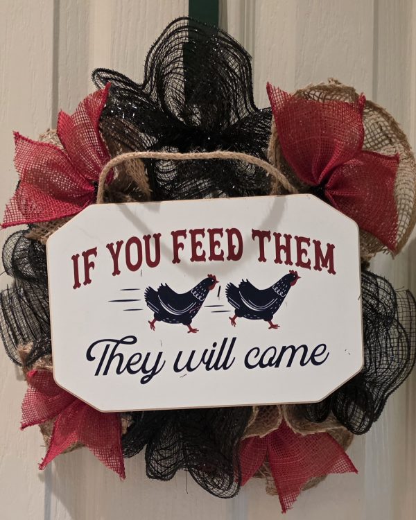 Feed Them Wreath
